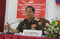 ກອງບັນຊາການທະຫານແຂວງອັດຕະປື ປາຖະກະຖາ 2 ວັນປະຫວັດສາດ