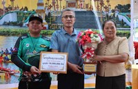ເຮືອຕາແສງໂພໄຊຄວ້າແຊັມ 22 ສີພາຍ ໃນງານບຸນຊ່ວງເຮືອປະຈໍາປີ 2026
