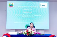 ກອງປະຊຸມຄະນະຮັບຜິດຊອບສ້າງຮ່າງດໍາລັດ ວ່າດ້ວຍ ກອງທຶນຊົນລະປະທານ