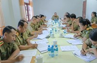 ຄະນະຮັບຜິດຊອບ ລົງຊຸກຍູ້ການກໍ່ສ້າງໜ່ວຍພັກປອດໃສເຂັ້ມແຂງໜັກແໜ້ນ ຢູ່ ວຕຊ ເລກ II ສະຫວັນນະເຂດ