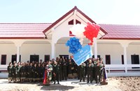 ມອບ-ຮັບ ແລະ ເປີດນໍາໃຊ້ເຮືອນນອນບໍລິການປິ່ນປົວຄົນເຈັບ ໂຮງໝໍກອງພົນທີ 2