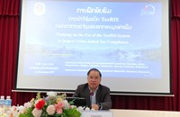 ຝຶກອົບຮົມການນຳໃຊ້ລະບົບ TaxRISເພື່ອກວດກາການແຈ້ງມອບອາກອນມູນຄ່າເພີ່ມ