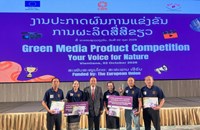 ທີມນັກຂ່າວ ແຂວງສາລະວັນ ຍາດໄດ້ລາງວັນຮອງຊະນະເລີດ ປະເພດຂ່າວວິດີໂອ ຈາກການແຂ່ງຂັນຜະລິດສື່ສີຂຽວທົ່ວປະເທດ