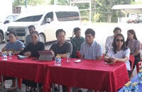 ສູນສະຖິຕິແຫ່ງຊາດ ແລະ ທະນາຄານໂລກ ລົງເຄື່ອນໄຫວເຮັດວຽກ ຢູ່ເມືອງໂຂງ
