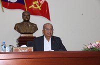 ລາຍງານຄວາມຄືບໜ້າ ການກະກຽມຄວາມພ້ອມຈັດກອງປະຊຸມໂຕະມົນສາສະໜາໜານໄຫ່ ຄັ້ງທີ XI