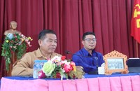 ຫົວໜ້າພະແນກ ອຄ ແຂວງອຸດົມໄຊ ຊຸກຍູ້ວຽກງານຮອບດ້ານຢູ່ເມືອງງາ