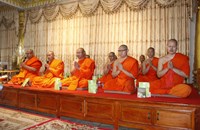 ການນໍາ ນວ ຮ່ວມໃສ່ບາດໃນງານບຸນອອກພັນສາປະວໍລະນາ ທີ່ວັດອົງຕື້ວໍຣະມະຫາວິຫານ