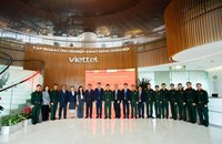 ສຊປລ ແລະ Viettel ຫາລືການຮ່ວມມືສົ່ງເສີມທັກສະດີຈີຕອນ