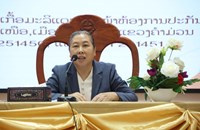ຄໍາມ່ວນ ເຜີຍແຜ່ ແລະ ທົບທວນນະໂຍບາຍປະກັນສັງຄົມ ພ້ອມຊຸກຍູ້ປະຊາຊົນເຂົ້າເຖິງສິດຜົນປະໂຫຍດ
