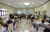 ກອງປະຊຸມສະຫຼຸບວຽກງານ 5 ປີ ຂອງສະໂມສອນນັກການທູດລາວ