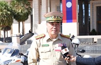 ເຈົ້າໜ້າທີ່ມີຄວາມພ້ອມຮັບໃຊ້ກອງປະຊຸມໃຫຍ່ຜູ້ແທນທົ່ວປະເທດ ຄັ້ງທີ XII ຂອງພັກ