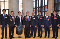 ຄະນະນຳ ຄອສພ ຢ້ຽມຢາມໃຫ້ກຳລັງໃຈສື່ມວນຊົນ