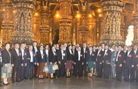 ຄະນະຜູ້ແທນກອງປະຊຸມໃຫຍ່ ຄັ້ງທີ XII ຂອງພັກຢ້ຽມຢາມຫໍພິພິທະພັນສິລະປະລາວ