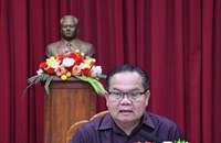ຮອງເລຂາພັກແຂວງຈຳປາສັກ ຊຸກຍູ້ວຽກງານ ພັດທະນາຊົນນະບົດ ແກ້ໄຂຄວາມທຸກຍາກ ຢູ່ເມືອງບາຈຽງຈະເລີນສຸກ