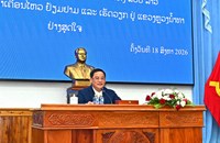 ນາຍົກລັດຖະມົນຕີ ໂອ້ລົມການນຳ ແລະ ພະນັກງານຫຼັກແຫຼ່ງແຂວງຫຼວງນໍ້າທາ
