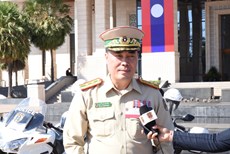 ເຈົ້າໜ້າທີ່ມີຄວາມພ້ອມຮັບໃຊ້ກອງປະຊຸມໃຫຍ່ຜູ້ແທນທົ່ວປະເທດ ຄັ້ງທີ XII ຂອງພັກ