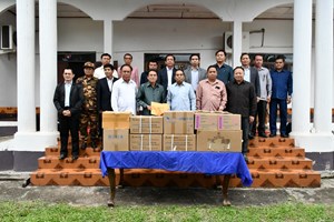 ຮອງປະທານປະເທດຢ້ຽມຢາມເມືອງບໍ່ແຕນ