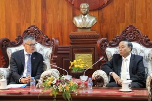 ລມຕ ກະຊວງສາທາລະນະສຸກ ຕ້ອນຮັບຜູ້ຕາງໜ້າອົງການອະນາໄມໂລກ ປະຈຳລາວ ຄົນໃໝ່