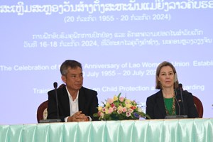 ສະ​ເຫຼີມ​ສະຫຼອງວັນ​ສ້າງ​ຕັ້ງ​ແມ່​ຍິງ​ລາວ​ຄົບ​ຮອບ 69 ປີ