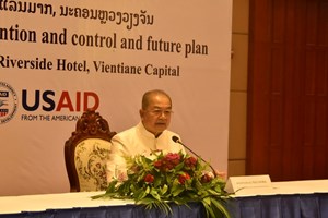 ຮອງນາຍົກລັດຖະມົນຕີ ຊີ້ນຳວຽກຄວບຄຸມພະຍາດໄຂ້ຍຸງລາຍ