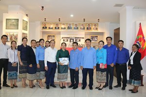 3 ອົງການຈັດຕັ້ງມະຫາຊົນ ຄອສພ ທັດສະນະສຶກສາຫໍມູນເຊື້ອແນວລາວສ້າງຊາດ