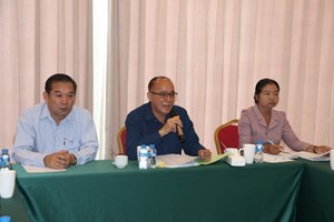 ຮອງເຈົ້າແຂວງຈຳປາສັກລົງຕິດຕາມການຈັດຕັ້ງປະຕິບັດໂຄງການພັດທະນາເສດຖະກິດໃໝ່ສີທັນດອນ