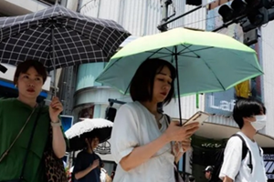 ເດືອນກໍລະກົດຜ່ານມາ ຍີ່ປຸ່ນ ມີຄົນເຈັບໂຣກລົມແດດ ເພີ່ມຂຶ້ນ