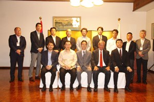 ງານພົບປະ ແລະ ເສີມສ້າງເຄືອຂ່າຍກັບນັກລົງທຶນຈາກຫົວໜ່ວຍທຸລະກິດຍີ່ປຸ່ນ