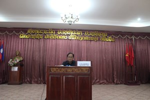 ການນຳແຂວງຫຼວງພະບາງ ຊຸກຍູ້ວຽກງານຮອບດ້ານຢູ່ເມືອງນານ