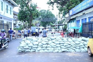 ຫຼາຍພາກສ່ວນ ຢູ່ນະຄອນຫຼວງວຽງຈັນກຽມພ້ອມປ້ອງກັນໄພນໍ້າຖ້ວມ