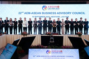 ກອງປະຊຸມປຶກສາຫາລື ລັດຖະມົນຕີເສດຖະກິດອາຊຽນ ແລະ ສະພາທີ່ປຶກສາທຸລະກິດອາຊຽນ ຄັ້ງທີ 22