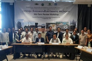 ທົບທວນໂຄງການສ້າງຄວາມເຂັ້ມແຂງເພື່ອຫຼຸດຜ່ອນຜົນກະທົບຕໍ່ໄພພິບັດ