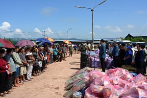 ນາຍົກລັດຖະມົນຕີ ຕິດຕາມການແກ້ໄຂຜົນກະທົບຈາກໄພພິບັດນໍ້າຖ້ວມ ຢູ່ແຂວງຫຼວງນໍ້າທາ