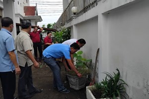 ສາມອົງການຈັດຕັ້ງມະຫາຊົນ ຄອສພ ອອກແຮງງານລວມຕ້ອນຮັບວັນສຳຄັນຂອງຊາດ