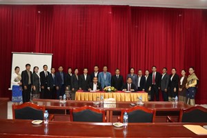 ເຊັນບົດບັນທຶກຄວາມເຂົ້າໃຈວ່າດ້ວຍການພັດທະນາ ແລະ ສົ່ງເສີມວຽກງານຊົນເຜົ່າ