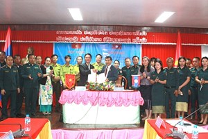 ເຊກອງ-ກອນຕູມ ຮ່ວມມືສະກັດກັ້ນການລະເມີດຊັບພະຍາກອນປ່າໄມ້ ຢູ່ເຂດຊາຍແດນ