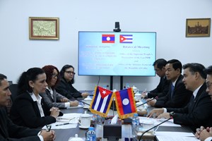 ອົງການໄອຍະການລາວ-ກູບາ ເພີ່ມທະວີການພົວພັນຮ່ວມມື