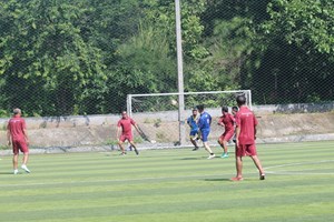 ແຂ່ງຂັນກິລາບານເຕະ ມິດຕະພາບ ຊິງຂັນໂຄງການພະລັງງານລົມມອນຊູນວິນ