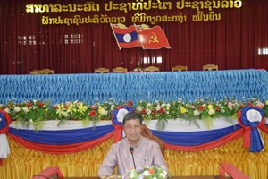 ຮອງປະທານສະພາແຫ່ງຊາດ ເຄື່ອນໄຫວຢ້ຽມຢາມ ແລະ ເຮັດວຽກຢູ່ເມືອງທຸລະຄົມ