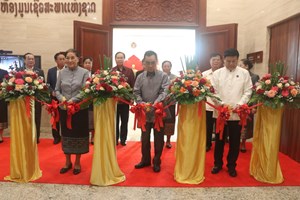 ເປີດຫ້ອງມູນເຊື້ອສະພາແຫ່ງຊາດຢ່າງເປັນທາງການ