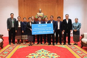 ແຂວງຄໍາມ່ວນ ສະໜັບສະໜູນກອງປະຊຸມໄອປາມູນຄ່າ 1 ຕື້ກວ່າກີບ