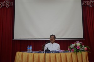 ປະທານ ສູນກາງແນວລາວສ້າງຊາດ ເຄື່ອນໄຫວເຮັດວຽກຢູ່ແຂວງສະຫວັນນະເຂດ