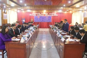 ຄະນະຈັດຕັ້ງ ແຂວງຜົ້ງສາລີ ແລະ ແຂວງດຽນບ່ຽນ ພົບປະແລກປ່ຽນບົດຮຽນຮ່ວມກັນ