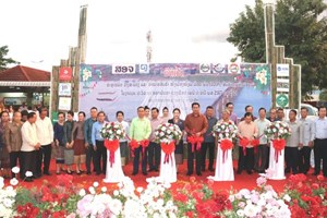 ຈໍາປາສັກ ເປີດຕະຫຼາດນັດວາງສະແດງ ແລະ ຈໍາໜ່າຍສິນຄ້າໂອດ໊ອບ