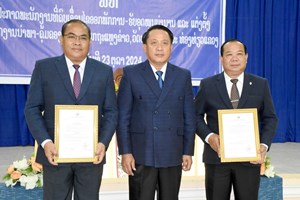 ສະຫວັນນະເຂດ ປະກາດແຕ່ງຕັ້ງ ຫົວໜ້າພະແນກ ຖວທ ແຂວງຄົນໃໝ່