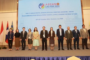 ກອງປະຊຸມເຈົ້າໜ້າທີ່ອາວຸໂສດີຈີຕອນອາຊຽນແລະສະພາດັດສົມໂທລະຄົມມະນາຄົມອາຊຽນຄັ້ງທີ2ປະຈຳປີ2024