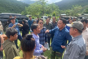 ເຈົ້າແຂວງສະຫວັນນະເຂດ ຈະສະໜອງສັດລ້ຽງ, ໄຟແສງຕາເວັນ ແລະ ສ້າງລະບົບນໍ້າສະອາດໃຫ້ປະຊາຊົນບ້ານລູສະເລຍ-ບ້ານຕະປ໋ອງ