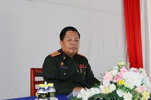 ໂຮງຮຽນວັດທະນະທຳຊົນເຜົ່າກອງທັບ ເຜີຍແຜ່ເອກະສານແຜນແມ່ບົດວ່າດ້ວຍການສ້າງຄູ່ຮ່ວມຊາຕາກຳລາວ-ຈີນ