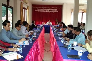 ສະພາປະຊາຊົນແຂວງສາລະວັນ ລົງຕິດຕາມວຽກງານວັດທະນະທໍາ-ສັງຄົມ ຢູ່ເມືອງຕະໂອ້ຍ