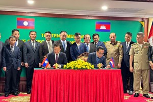 ກອງປະຊຸມຄັ້ງທີ 10 ຂອງຄະນະອະນຸກໍາມະການເຕັກນິກຊາຍແດນຮ່ວມລາວ-ກໍາປູເຈຍ ແລະ ກໍາປູເຈຍ-ລາວ